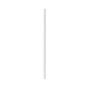 Fileur d'angle haut "Dorice/Glorian" blanc brillant - h. 71.5cm