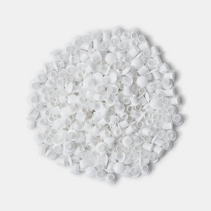 250 cache-trous pour intérieur meuble de cuisine blancs