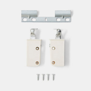 2 supports de suspension pour meuble haut de cuisine