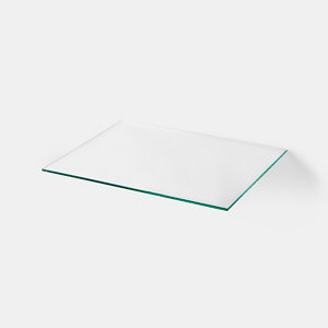 Étagère en verre pour caisson l. 35.85 cm x P.27.35 cm, 2 pièces