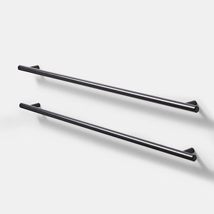 lot de poignée noir mat "Annatto" L 51,0 cm