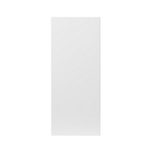Façade 1 porte "Dorice" blanc brillant L30xH81