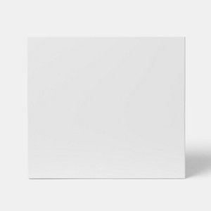 Façade 1 casserolier 40cm "Dorice" blanc brillant - L. 39.7 x H. 35.6cm