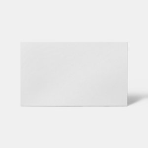 Façade 1 casserolier ou sur-hotte 60cm "Dorice" blanc brillant - L. 59.7 x H. 35.6cm