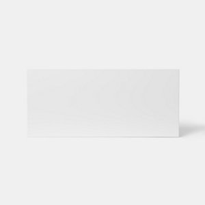 Façade 1 casserolier ou sur-hotte 80cm "Dorice" blanc brillant - L. 79.7 x H. 35.6cm