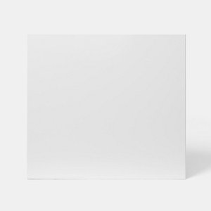 Façade de cuisine électro "Stevia" blanc l.59,7 x h.54,3 cm