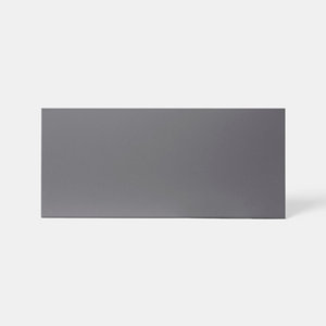 Façade casserolier ou hotte "Stevia" anthracite l.79,7 x h.35,6 cm