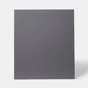 Façade de cuisine électro "Stevia" anthracite l.59,7 x h.68,7 cm