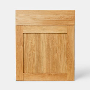 Façade 1 porte + 1 tiroir "Verbena" chêne - l.59,7 x h.71,5 cm