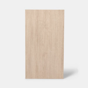 Façade 1 porte "Chia" chêne clair l.39,7 x h.71,5 cm
