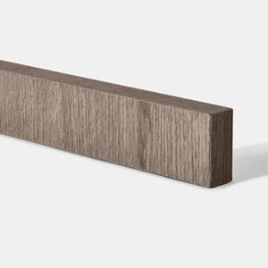 Bandeau four "Chia" chêne gris l.59,7 x h.5,8 cm