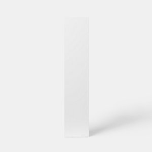 Façade 1 porte "Balsamita" blanc l.14,7 x h.71,5 cm