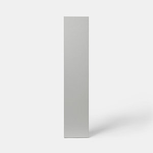 Façade 1 porte 15cm "Adèle" gris mat - L. 14.7 x H. 71.5cm