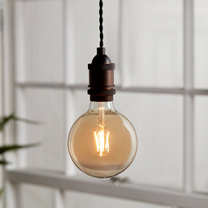 Ampoule à filament LED globe E27 40W 1800K