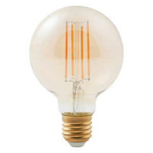 Ampoule à filament LED globe E27 60W 1800K