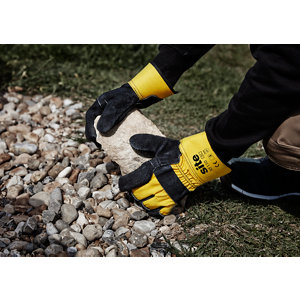 Gants de manutention en cuir - taille L