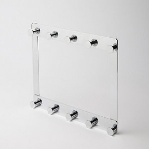 Support 2 rails 5 crochets "Koros"