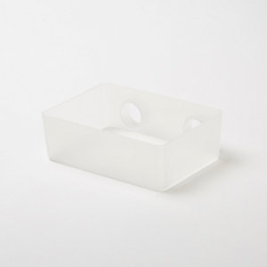 porte-savon plastique blanc " Koros"
