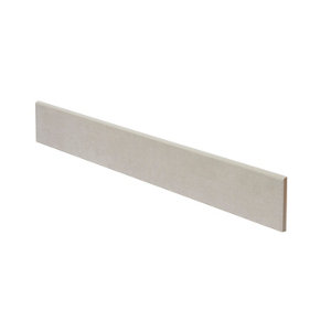 Plinthe "Textile" gris clair 8 x 60 cm