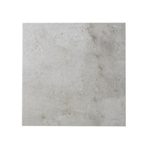 Carrelage de sol intérieur "Reclaimed Concrete" gris - l. 45 x L. 45 cm