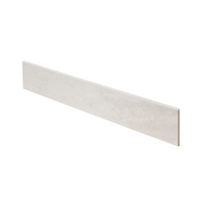 Plinthe "Soft travertin" ivoire 8 x 60 cm