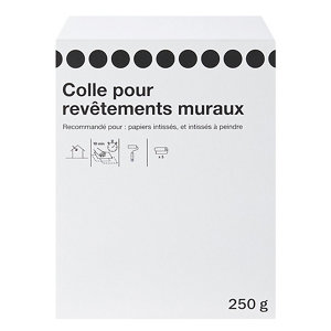 Colle pour revêtements muraux / intissé 250 g