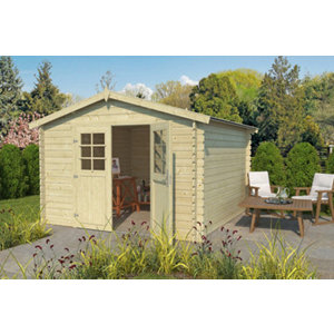 Abri de jardin en bois 9 m²