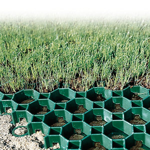Dalle a engazonner verte 60x40x3,2cm