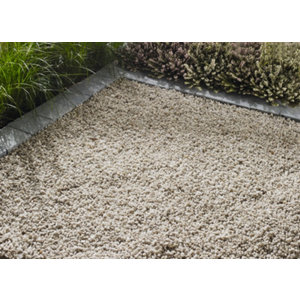 Gravier calcaire rond beige - Sac de 25 kg