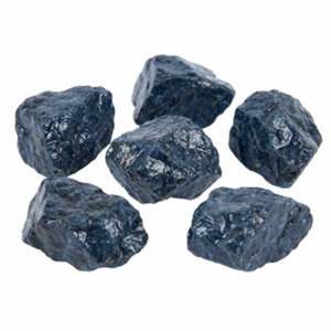 Graviers en marbre noir concassés - Le sac de 25 kg