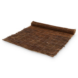 Canisse naturelle en osier fendu - H. 1,50 x L. 3 m