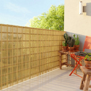 Canisse naturelle en bambou - H. 1 m x L. 3 m