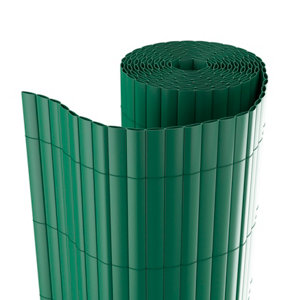 Canisse PVC verte - Hauteur. 1 m x L. 3 m