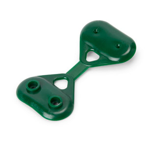 Pinces de fixation vertes pour brise vue