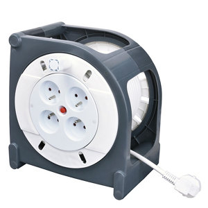 Enrouleur ménager HO5VVF 3G1mm² - 15 m