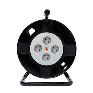 Enrouleur de bricolage 4 prises sans câble