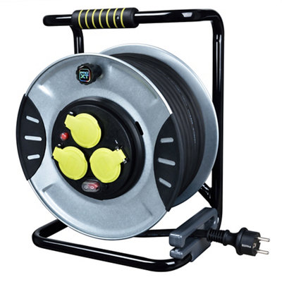 Enrouleur de chantier Diall H07RNF 3G2 5mm² 30m