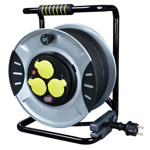 Enrouleur de chantier 30 m NF 1000W/3000W