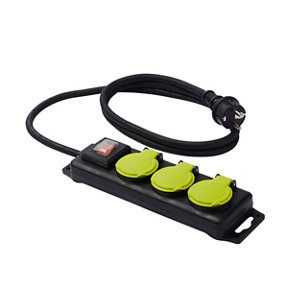 Bloc multiprise étanche 3 prises NF