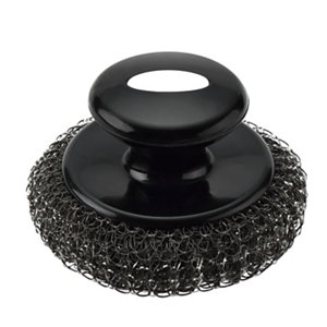 Brosse ronde de nettoyage pour plancha