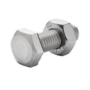 Boulons tête hexa inox 10 x 30 mm