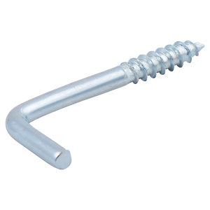 Crochets vis carré zinc 30 x 14 mm 200 pcs