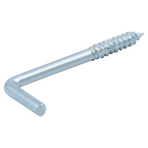 Crochets vis carré zinc 40 x 20 mm 200 pcs