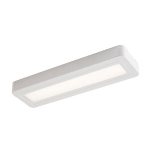 Éclairage de dessous de meuble led 16cm rectangle blanc