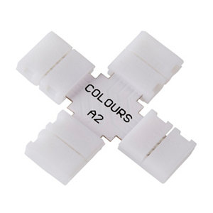Connecteur en croix pour ruban lumineux Driggs 4cm IP20