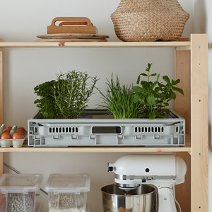 Casier pliable gris 21 L "Foldie"