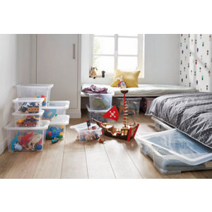 Boîte de rangement transparente 15 L  "Kaze"