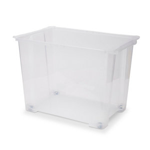 Boite de rangement transparente 63 L "Kaze"