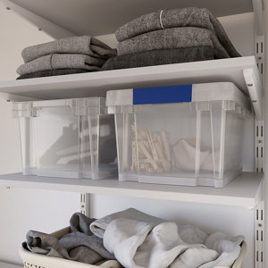 Bac de rangement transparent 15 L "Xago"