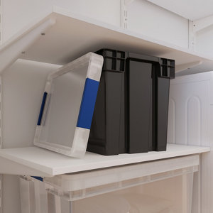 Bac de rangement gris 24 L "Xago"